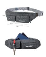 WATERFLY Waist Bag Running Belt Fanny Pack Outdoor Sport Walking Riding Travel Waist Pouch for Men Women - Image 6
