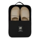 Handcuffs Travel Shoe Bag for Men and Women |Waterproof Footwear Organizer Pouch for Sandals, Slippers & Shoes | Storage |Packing Accessory for Luggage & Suitcases (Black) - Image 3