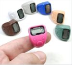 Digital Finger Tally Counter with LCD Display, Portable Hand Click Counter for Prayer, Chanting, Gym, Counting, Stitching, Meditation, Automatic Tasbeeh Counter with Reset Button (506 Led-Black) - Image 3