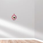 woopme ® Qibla Compass Arrow Direction Sticker for Wall Floor Prayer Room Bedroom Living Room Home House Vinyl Printed Stickers L x H 18 x 25 Cms - Image 4