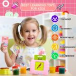 Storio Montessori Talking Flash Cards for Kids 2-5 Years | Rechargeable Educational Learning Toy for Toddlers | Cognitive Language Skills Builder for Boys & Girls | Sound Flashcard Device for Babies - Image 6