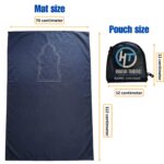 Portable Prayer Mat for Namaz – Travel Janamaz Pocket Size Muslim Prayer Mat, Lightweight Folding Namaz Mat for Men, Women & Kids | Islamic Praying Mat for Travel, Home & Mosque - Image 4