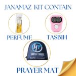 Portable Prayer Mat for Namaz – Travel Janamaz Pocket Size Muslim Prayer Mat, Lightweight Folding Namaz Mat for Men, Women & Kids | Islamic Praying Mat for Travel, Home & Mosque - Image 5