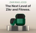 Zikr Ring Jood Smart Tasbih Ring, Digital Dhikr Counter with Fitness Tracker, Adjustable Ring Sizes 18/20/22mm, Waterproof IP67, Islamic Prayer Reminder Gift (Green) - Image 3