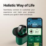 Zikr Ring Jood Smart Tasbih Ring, Digital Dhikr Counter with Fitness Tracker, Adjustable Ring Sizes 18/20/22mm, Waterproof IP67, Islamic Prayer Reminder Gift (Green) - Image 5