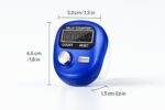 T Essentials Digital Finger Counter Electronic Tally Counter for Jaap, Mantra Chanting, Naam Jaap, Mala Jaap, Tasbeeh & Multi-Purpose Counting (Multicolour) - Image 4