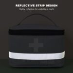 Azonee 2 Pieces First Aid Kit Bags, Empty Medicine Bags, First Aid Bag, Portable Medical Medicine Bags for Outdoor Camping, Travel, Work, Vacation (Red) Modern - Image 6