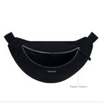 Ecoright Canvas Waist Bag for Women – Crossbody Fanny Pack, Chest Sling & Belt Bum Bag with Zipper & Pockets | Travel Phone Pouch for Riding, Airport, Hiking & Everyday Carry - Image 6