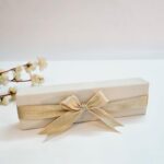 Pearl White Velvet Tasbih & Bookmark Case | Crystal Tasbih & Bookmark | Muslim Favors | Wedding Favors | Eid Favors | Baby Shower Favors | Ramadan Gift | Pearl White - Image 4