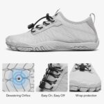 hiitave Women Water Shoes Quick Dry Barefoot Aqua Socks Beach Swim Diving Surf Pool Yoga - Image 6