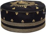 Eid Soofi Knitting Kufi Cap Mens Muslim Designer Stretchable Prayer Topi - Image 5