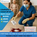 Bloodborne Pathogen & Vomit Cleanup Kit - Be OSHA Compliant| Comprehensive First Response Spill Kit for Bodily Fluids | Bodily Fluid Clean Up Bag| Ideal for Schools, Restaurants & Retirement Homes - Image 3