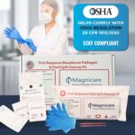Bloodborne Pathogen & Vomit Cleanup Kit - Be OSHA Compliant| Comprehensive First Response Spill Kit for Bodily Fluids | Bodily Fluid Clean Up Bag| Ideal for Schools, Restaurants & Retirement Homes - Image 4