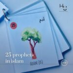 Hyzi and Ummi Educational Resources Prophet Flashcards for Kids | 25 Prophets with Engaging Visuals - Image 3