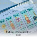 Hyzi and Ummi Educational Resources Islamic Activity Book | Islamic Busy Binder for Kids | Little Muslim Busy Book - Image 3
