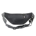 xcluma Waist Pack Travel Handy Hiking Zip Pouch Document Money Phone Belt Sport Bag Bum Bag for Men and Women Polyester (Grey) - Image 4