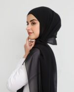 Womens & Girls Georgette Instant Hijab with Underscarf UnderCap Hijab Cap - Image 3