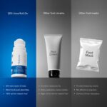 Be Bodywise 20% Urea Foot Cream Roll On 50ml | For Dry & Cracked Heels | With 2% Lactic Acid, Olive Oil & Vitamin E | Helps Repair and Moisturise Cracked Heels - Image 5