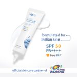 Plum SPF 50 PA++++ Sunscreen with 2% Niacinamide & Rice Water | In-Vivo Tested | Lightweight, No White Cast | Broad Spectrum UVA/UVB protection | Brightens Skin, Reduces Tan | Oily & Dry Skin | 50g - Image 3
