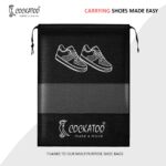 Cockatoo Shoe Bag for Travel Bag for Men & Women, Shoe Cover for Storage at Home Gym Reusable Travelling Accessories, Organizer Pouch Footwear Bags for Travelling-Pack of 6(13 x 17.32 Inch) - Image 4