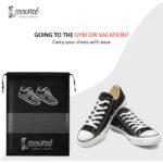 Cockatoo Shoe Bag for Travel Bag for Men & Women, Shoe Cover for Storage at Home Gym Reusable Travelling Accessories, Organizer Pouch Footwear Bags for Travelling-Pack of 6(13 x 17.32 Inch) - Image 5