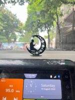 Decorative Islamic Namaz Decor Praying Muslim Man with Crescent Moon | Acrylic Table Showpiece for Home, Prayer Room & Car Dashboard | Eid & Ramazan Gift (Namaz) - Image 3