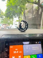 Decorative Islamic Namaz Decor Praying Muslim Man with Crescent Moon | Acrylic Table Showpiece for Home, Prayer Room & Car Dashboard | Eid & Ramazan Gift (Namaz) - Image 4