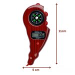 Portable Digital Tasbeeh Counter with Compass | Rotating Prayer Beads with LCD Display&Reset Button| Electronic Hand Tally Counter for Meditation, Chanting & Relaxation,Tasbih slamic Misbaha - Image 5