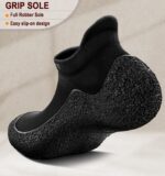 BULLIANT Men Slipper Socks,Grip Socks Hiking Water Shoes Barefoot Shoes for Men Outdoor Walking Exercises - Image 3