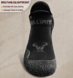 BULLIANT Men Slipper Socks,Grip Socks Hiking Water Shoes Barefoot Shoes for Men Outdoor Walking Exercises - Image 4