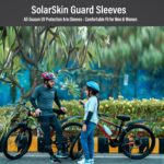 UV Protection Arm Sleeves with Thumb Holes, Nylon Sun Protection Hand Cover for Running and Cycling, Unisex - Image 8