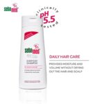 SebaMed Everyday Shampoo 200 Ml|Ph 5.5|Normal To Dry Hair| Mild|Gives Moisture & Volume |Phthalates & Sls And Parabens Free |Unisex For Dry Scalp Toxin Free | Clinically Proven | Toxin Free - Image 3