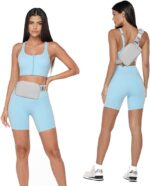 Belt Bag Waist Pack Bum Bag Crossbody Fanny Pack for Women and Men with Adjustable Strap Small Waist Pouch for Travel Workout Running Hiking(Gray) - Image 3