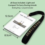Umrah Dua Cards – 32-Page Umrah Guide Book – Umrah Cards with Lanyard – Includes Duas and Supplications – Pocket-Size Umrah Guide Cards – Durable 400gsm Cards - Image 6