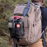 EVERLIT Emergency Trauma Kit, CAT GEN-7 Tourniquet 36" Splint, Military Combat Tactical IFAK for First Aid Response, Critical Wounds, Severe Bleeding Control (Black Camo) - Image 4