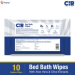 CIR Soft Body Cleansing Wet Bed Bath Wipes for Adults | Body Sponging | Extra Large, 10 Wipes/Pack (Pack of 8), 80 Wipes, White, One Size - Image 7