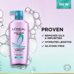 L’Oréal Paris Hyaluron Pure 72H Purifying Shampoo, For oily scalp & dry hair with salicylic and hyaluronic acid, 800 ml - Image 3