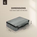 Crasome Packing Cubes for Travel, Travel Organizer for Men & Women, Toiletries & Clothes Storage Bags, Travel Organizer Packing Bags, Pack of 3 (Cube1-Grey-Pack3) - Image 5