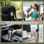 Clazkit Amaze 750ml Sporty Stainless Steel Water Bottle |ISI Certified |Leakproof, Rust-Free, BPA-Free, Durable for College, Fridge, Sports, Gym, Yoga & Office – Easy to Clean & Reusable - Image 5