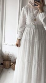 Full Length Abaya Dress for Women for Girl's and Women Abaya Casual Wear - Image 3