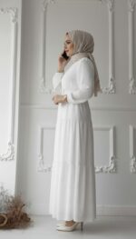 Full Length Abaya Dress for Women for Girl's and Women Abaya Casual Wear - Image 6