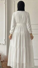 Full Length Abaya Dress for Women for Girl's and Women Abaya Casual Wear - Image 7