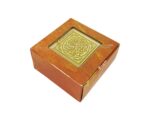 GoldGiftIdeas 24K Gold Plated Mecca Madina Kuran Sharif Photo Frame Box, Islamic Return Gift, Holy Kaaba Photo Gift, Best Islamic Gift, Eid Gift - Image 6