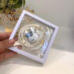 HADIYAH White Pearl Tasbeeh with Digital Tasbeeh Counter – Transparent Combo - Image 3