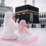 Combo of 2 Janamaz Velvet Prayer Mat | 1 Kid + 1 Adult (Pack of 2) | Soft Thick Islamic Prayer Rug Set for Children & Grown Ups | Premium Namaz Mat for Home, Ramdan, Hajj and Umrah (Pink) - Image 5