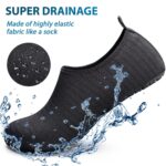 Aqua Water Socks For Women Men Kids, Barefoot Non Slip And Quick-dry Beach Sports Water Shoes For Swimming Snorkeling Surfing Kayaking Beach Walking Yoga gym - Image 7
