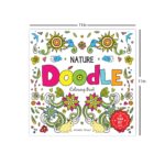 Nature Doodle Coloring Book : Children Coloring Book With Tear Out Sheets - Image 4