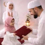 Combo of 2 Janamaz Velvet Prayer Mat | 1 Kid + 1 Adult (Pack of 2) | Soft Thick Islamic Prayer Rug Set for Children & Grown Ups | Premium Namaz Mat for Home, Ramdan, Hajj and Umrah (Brown) - Image 8