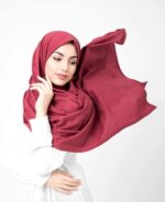 ICW Women Soft Chiffon Georgette Scarves Shawl Stoles Long Scarf Wrap head Scarves - Image 3
