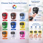 Counter for Chanting Mantra | Pack of 10 Manual Hand Finger Tally Counters – Digital Electronic Counting Machine, Naam Jap Counter for Cricket, Sports & More - Image 3